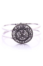 Vogue Crafts and Designs Pvt. Ltd. manufactures Silver Dome Bangle at wholesale price.