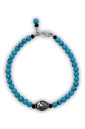 Vogue Crafts and Designs Pvt. Ltd. manufactures Line of Blue Bracelet at wholesale price.