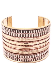 Vogue Crafts and Designs Pvt. Ltd. manufactures Lines of Gold Cuff at wholesale price.