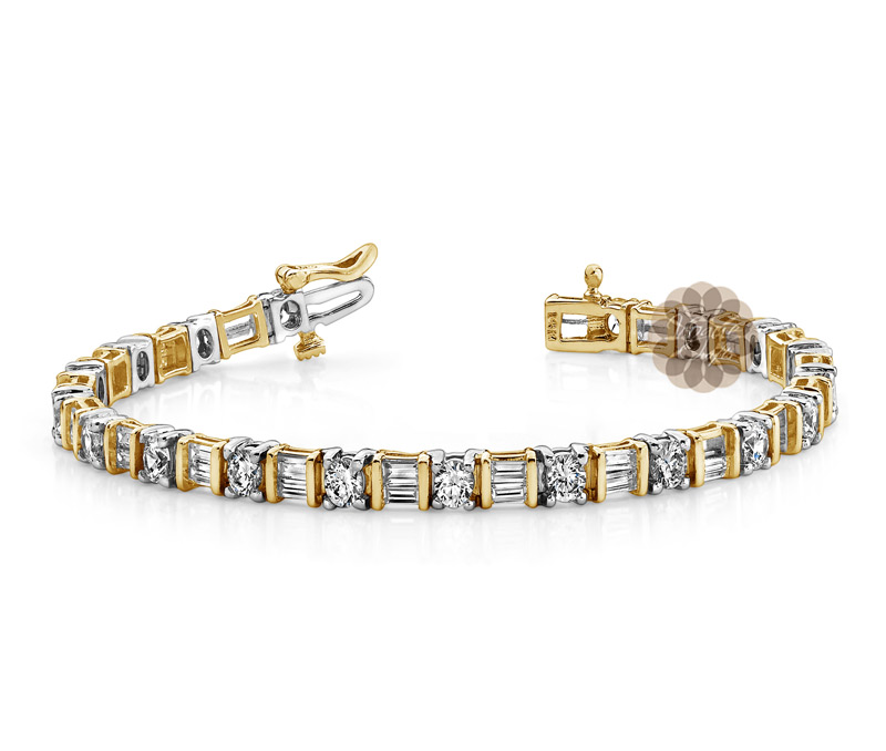 Vogue Crafts & Designs Pvt. Ltd. manufactures Two Tone Gold Bracelet at wholesale price.