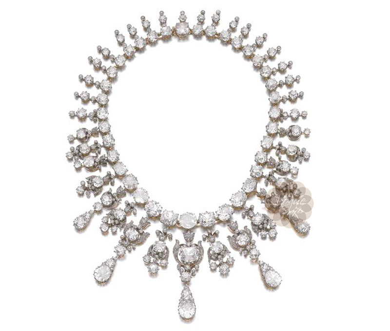 Vogue Crafts & Designs Pvt. Ltd. manufactures Designer Diamond Necklace at wholesale price.