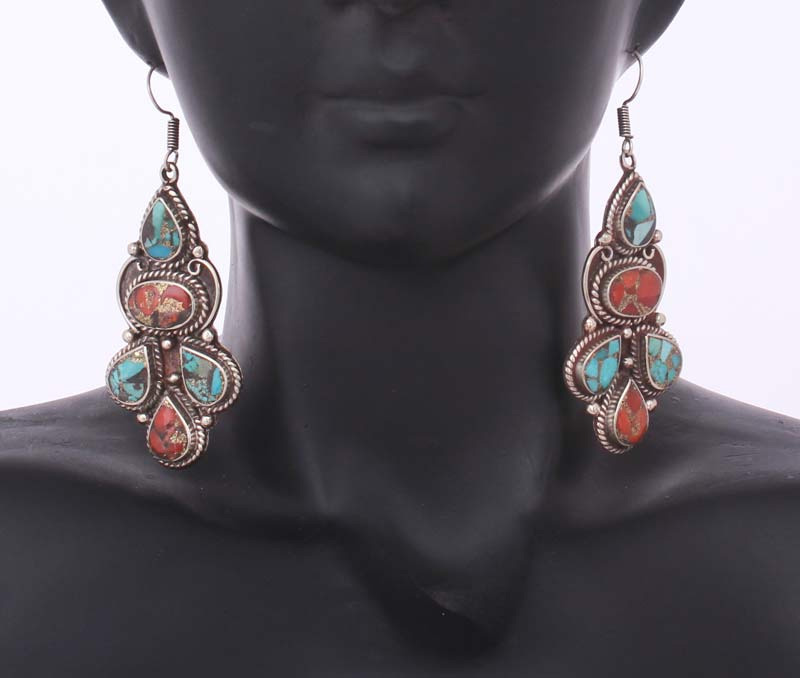 Vogue Crafts & Designs Pvt. Ltd. manufactures Triple Drop Earrings at wholesale price.