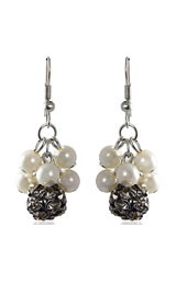Vogue Crafts and Designs Pvt. Ltd. manufactures Shiny Disco Ball Earrings at wholesale price.