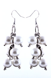 Cluster of Pearls Earrings