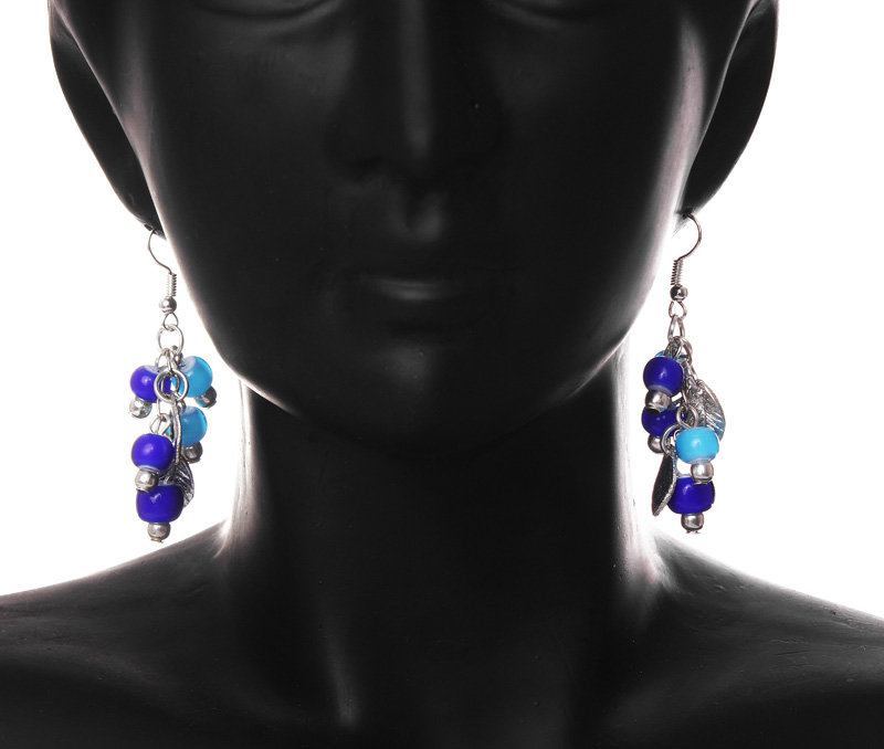 Vogue Crafts & Designs Pvt. Ltd. manufactures Blue Berries Earrings at wholesale price.