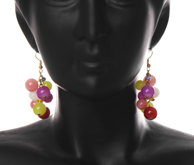Vogue Crafts & Designs Pvt. Ltd. manufactures Multicolored Drops Earrings at wholesale price.