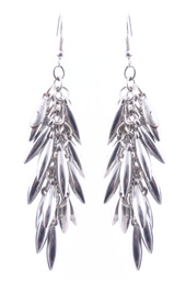 Vogue Crafts and Designs Pvt. Ltd. manufactures Cluster of Silver Earrings at wholesale price.