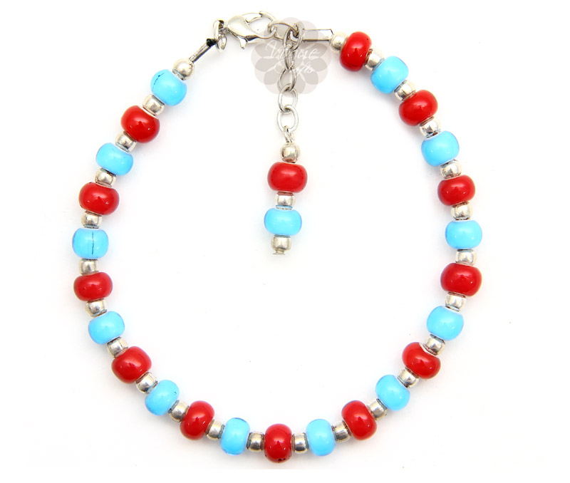 Vogue Crafts & Designs Pvt. Ltd. manufactures Fancy Silver Ball and Bead Anklet at wholesale price.