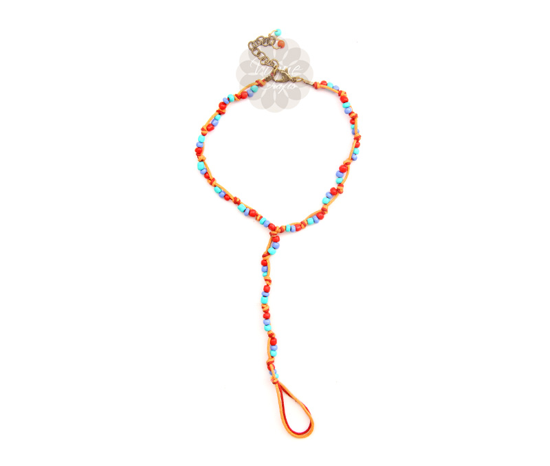 Vogue Crafts & Designs Pvt. Ltd. manufactures Beaded Beach Anklet at wholesale price.