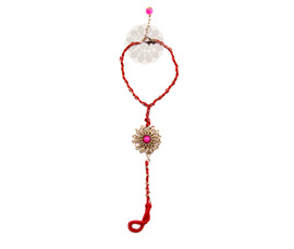 Vogue Crafts and Designs Pvt. Ltd. manufactures Red String Toe Anklet at wholesale price.
