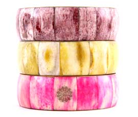 Vogue Crafts and Designs Pvt. Ltd. manufactures Stack of Multicolor Bangles at wholesale price.