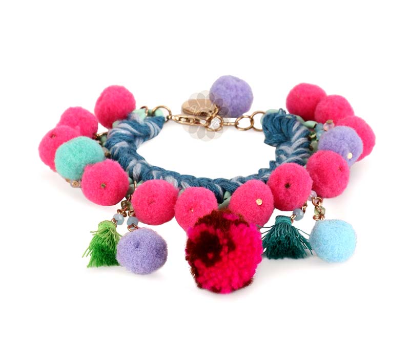 Vogue Crafts & Designs Pvt. Ltd. manufactures Multicolor Party Style Bracelet at wholesale price.