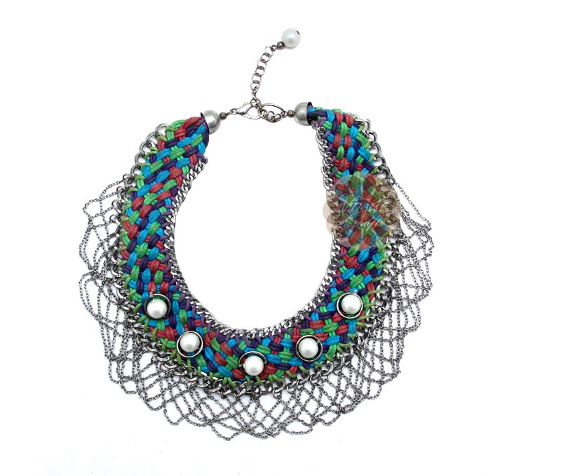 Vogue Crafts & Designs Pvt. Ltd. manufactures Chains and Weave Collar Necklace at wholesale price.