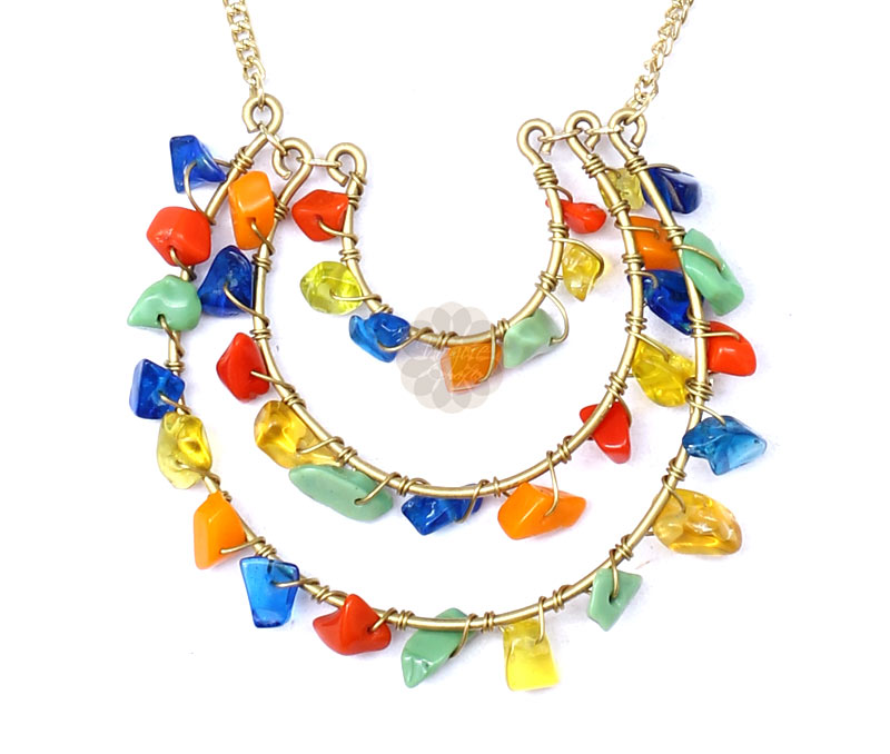 Vogue Crafts & Designs Pvt. Ltd. manufactures Multicolor Bead Pendant at wholesale price.