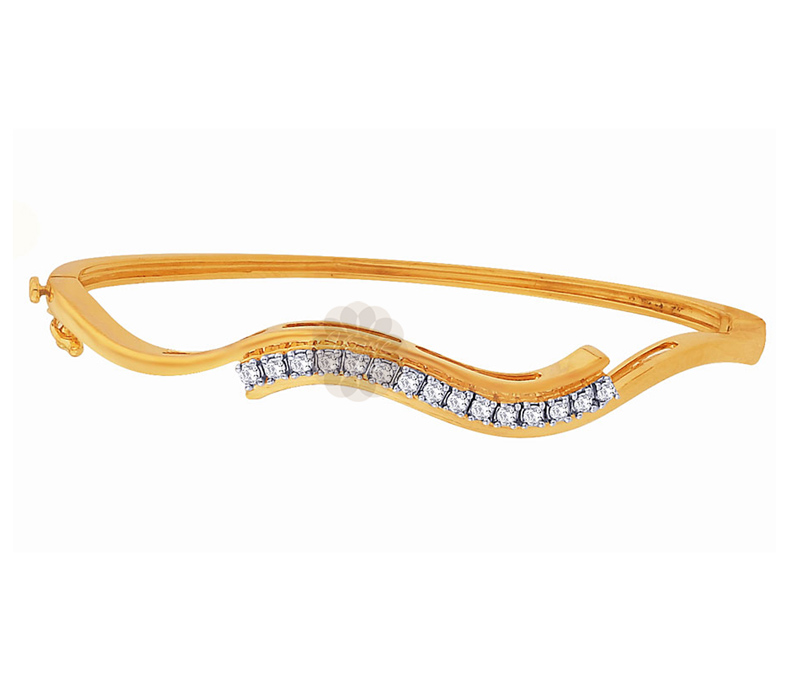 Vogue Crafts & Designs Pvt. Ltd. manufactures Stoned Golden Bracelet at wholesale price.