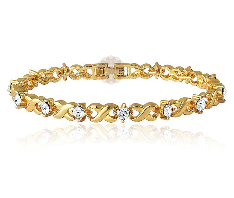 Vogue Crafts & Designs Pvt. Ltd. manufactures Be The Prestige Golden Bracelet at wholesale price.