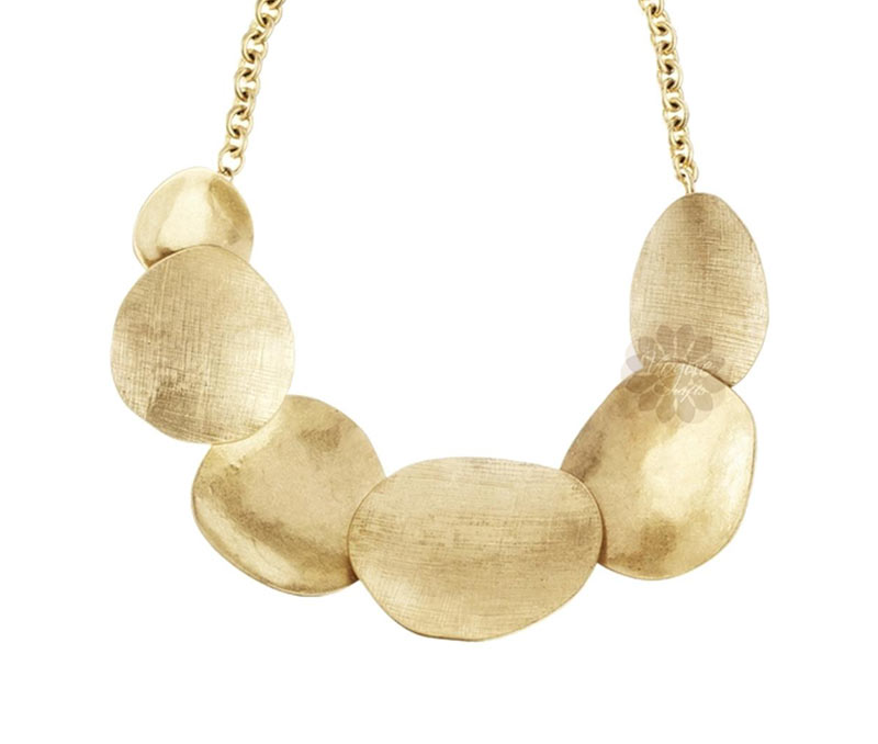 Vogue Crafts & Designs Pvt. Ltd. manufactures Luminous Round Metal Necklace at wholesale price.