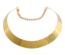 Vogue Crafts and Designs Pvt. Ltd. manufactures Popular Thick Chain Necklace at wholesale price.