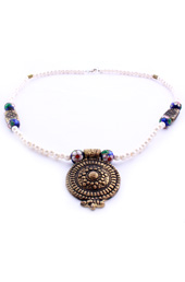 Vogue Crafts and Designs Pvt. Ltd. manufactures Pearl and Pendant Necklace  at wholesale price.