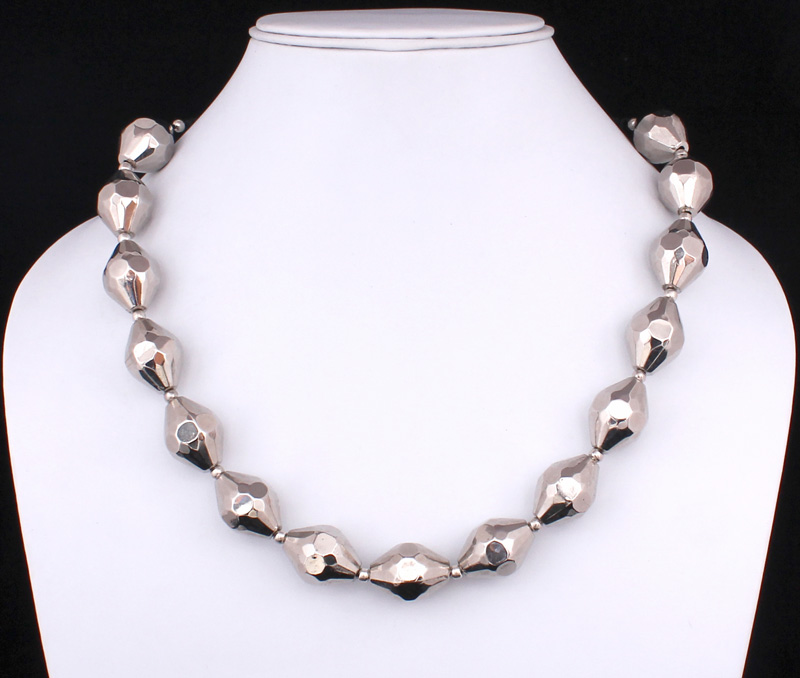 Vogue Crafts & Designs Pvt. Ltd. manufactures Silver Dreams Necklace at wholesale price.