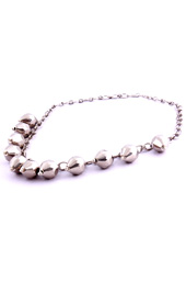 Vogue Crafts and Designs Pvt. Ltd. manufactures The Silver Charm Necklace at wholesale price.