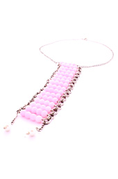 Vogue Crafts and Designs Pvt. Ltd. manufactures Array of Pink Necklace at wholesale price.