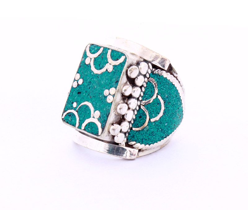 Vogue Crafts & Designs Pvt. Ltd. manufactures Silver Motif Ring at wholesale price.