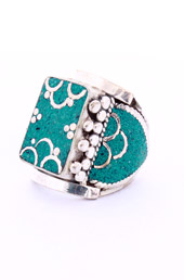 Vogue Crafts and Designs Pvt. Ltd. manufactures Silver Motif Ring at wholesale price.