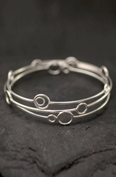 Vogue Crafts and Designs Pvt. Ltd. manufactures Designer Silver Bracelet at wholesale price.