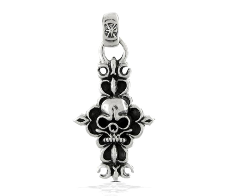 Vogue Crafts & Designs Pvt. Ltd. manufactures Skull Cross Pendant at wholesale price.