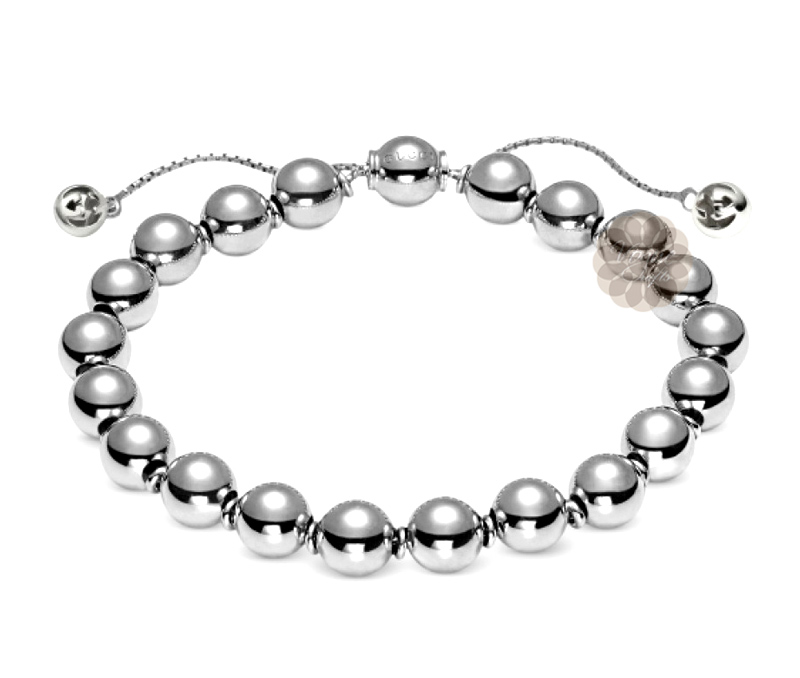 Vogue Crafts & Designs Pvt. Ltd. manufactures Classic Silver Ball Bracelet at wholesale price.