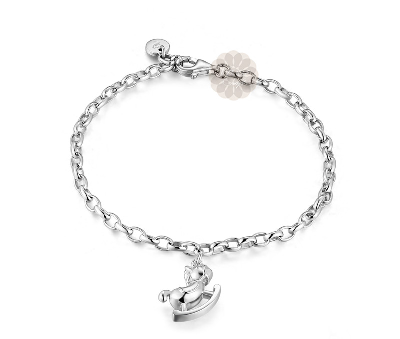 Vogue Crafts & Designs Pvt. Ltd. manufactures Silver Charm Bracelet at wholesale price.