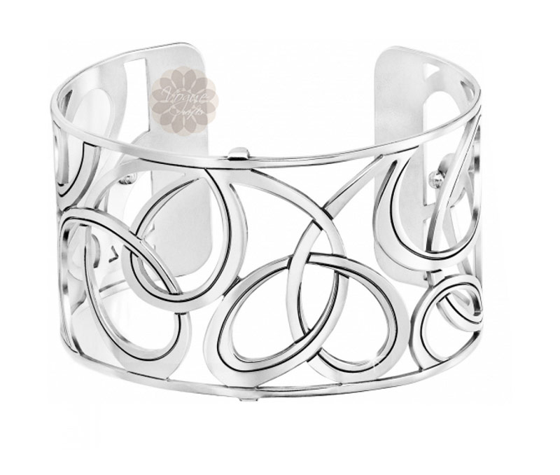 Vogue Crafts & Designs Pvt. Ltd. manufactures Loop Pattern Silver Cuff at wholesale price.