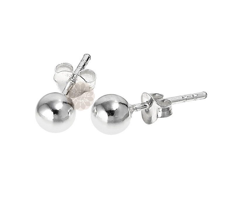 Vogue Crafts & Designs Pvt. Ltd. manufactures Silver Ball Stud Earrings at wholesale price.