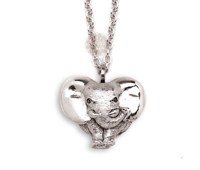Vogue Crafts & Designs Pvt. Ltd. manufactures Silver Elephant Pendant at wholesale price.