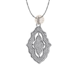 Vogue Crafts and Designs Pvt. Ltd. manufactures Textured Silver Pendant at wholesale price.